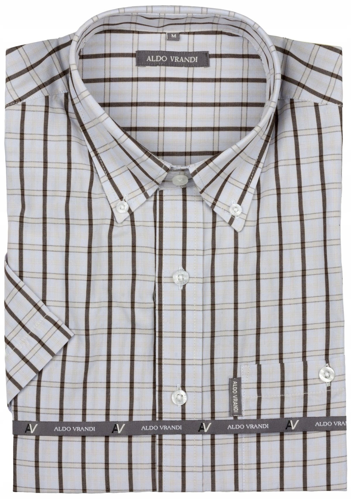 

koszula AldoVrandi 100%COTTON L_41/42_kl_122