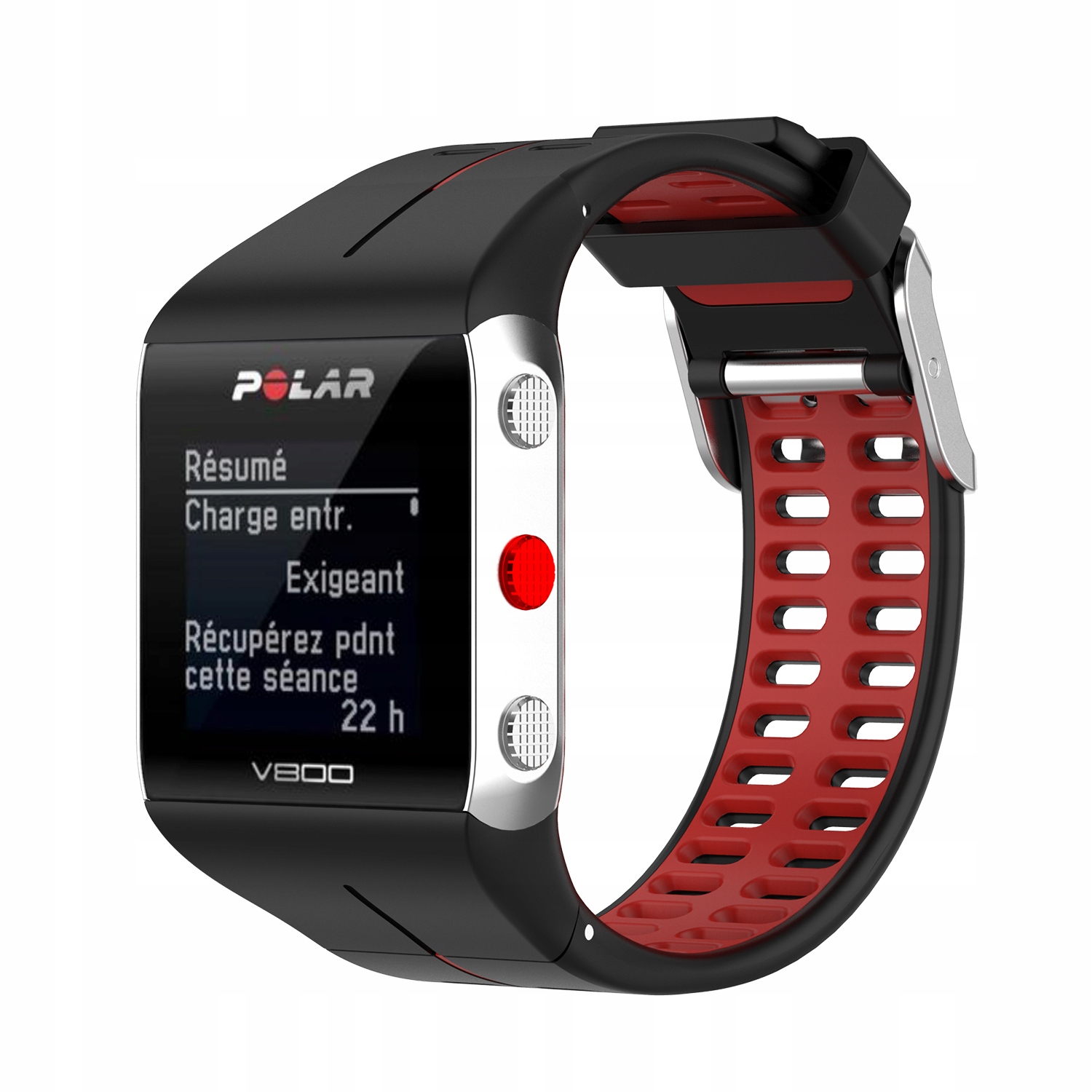 

Pasek do Polar V800 V 800 Black Red Quality Q