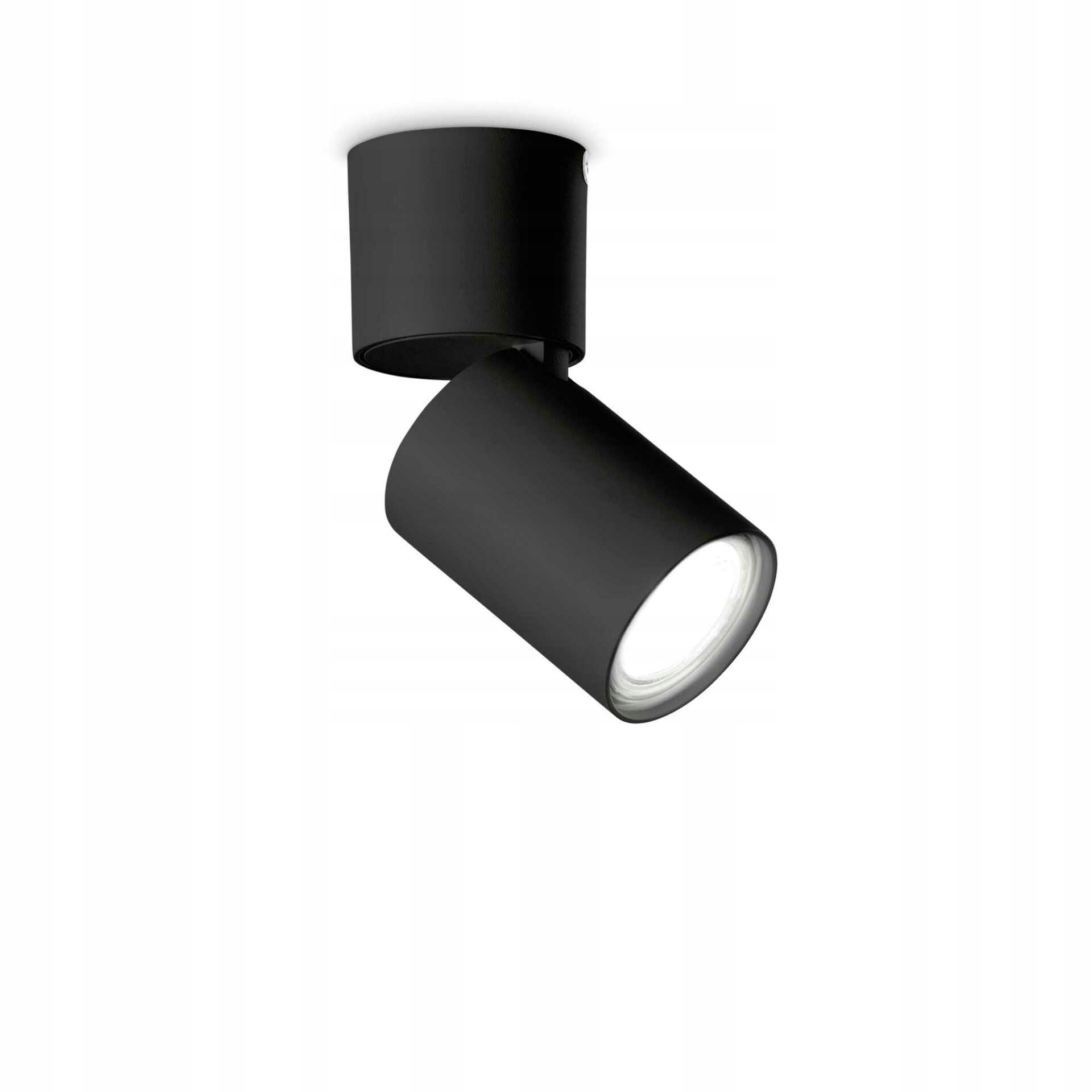 Bodové svítidlo Ideal Lux Toby GU10 35W černé 3000K IP20