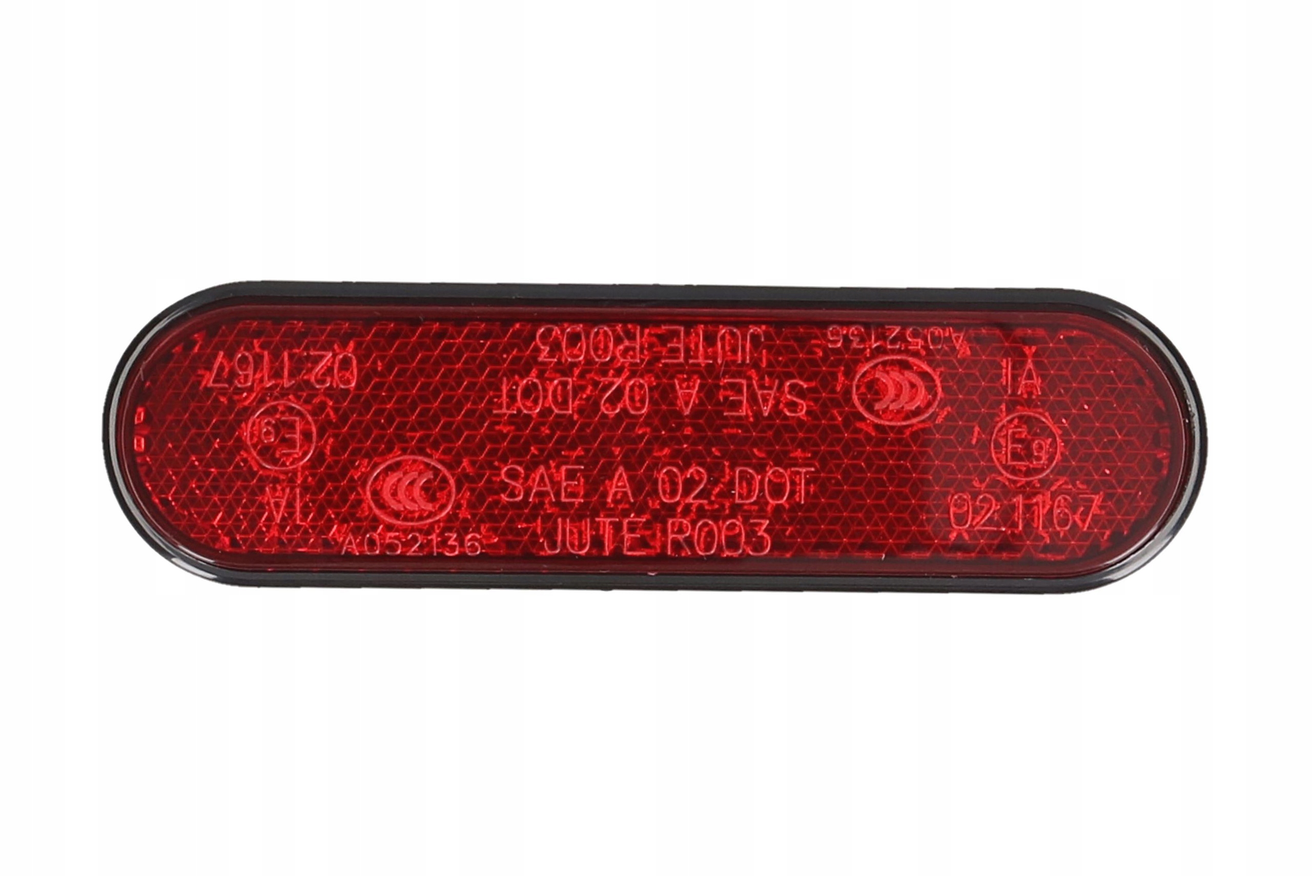 

Światło odblaskowe czerwone 100x28x7 mm