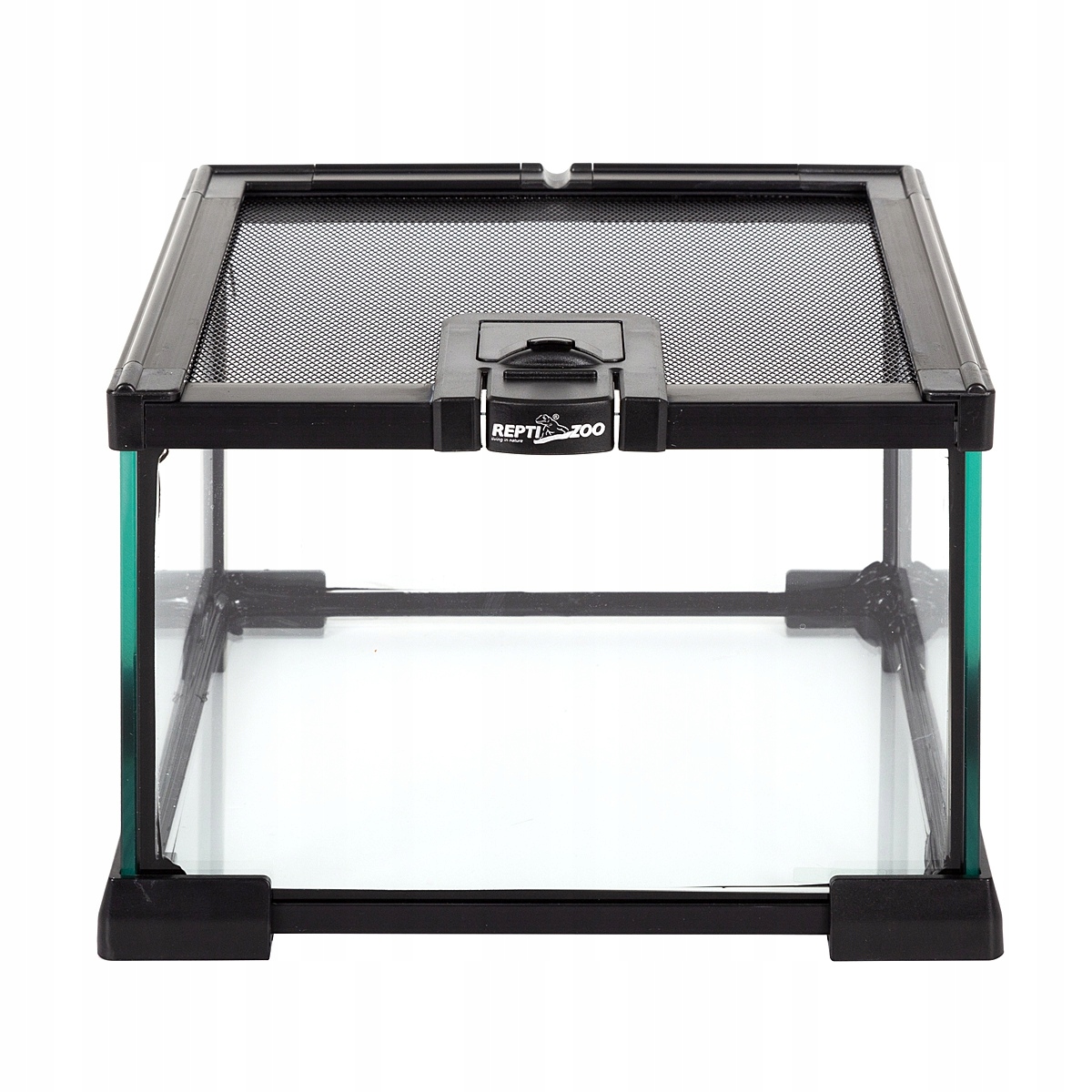 Levně Ptoste Skleněné Terárium S Větraným Horním Víkem 31x31x30