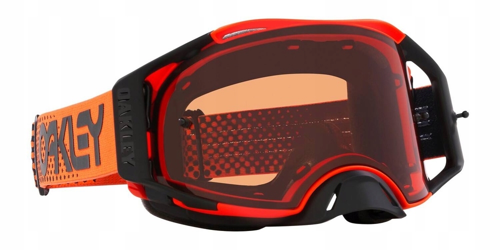 okuliare Oakley Airbrake MX Moto Orange B1B s Prizm Bronze ()