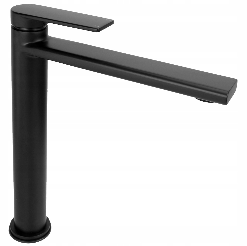 

Rossa Czarna Bateria Umywalkowa Wysoka Nablatowa