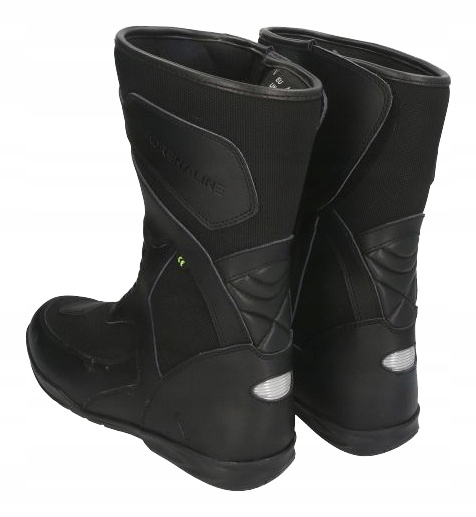ADRENALINE SKÓRZANE BUTY MOTOCYKLOWE Z MEMBRANĄ TURYSTYCZNE ATTIKO BLACK 46 Rozmiar 46