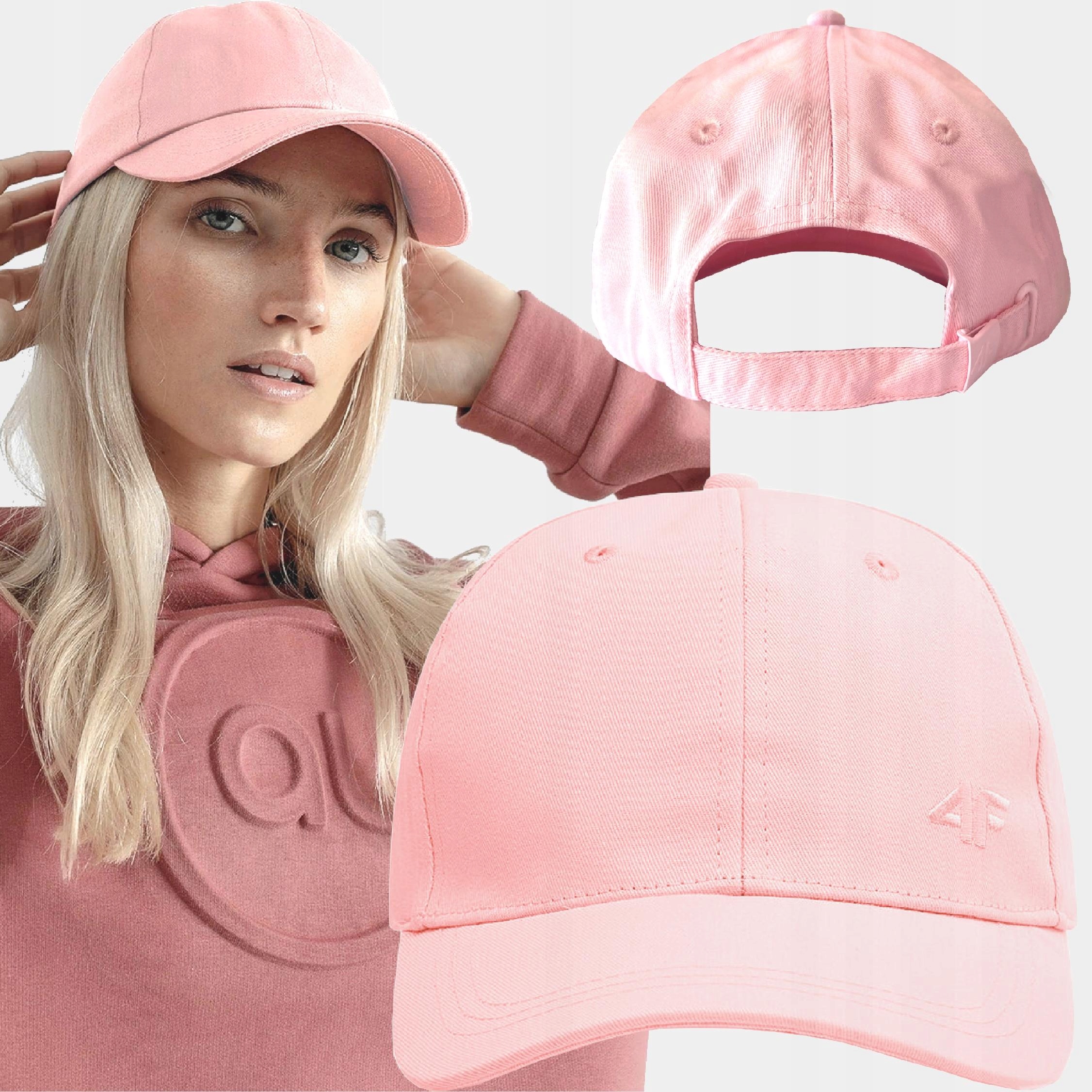 CZAPKA Z DASZKIEM DAMSKA 4F Bejsbolówka Regulowana Cap LOGO Regulowana Model CZAPKA Z DASZKIEM DAMSKA 4F