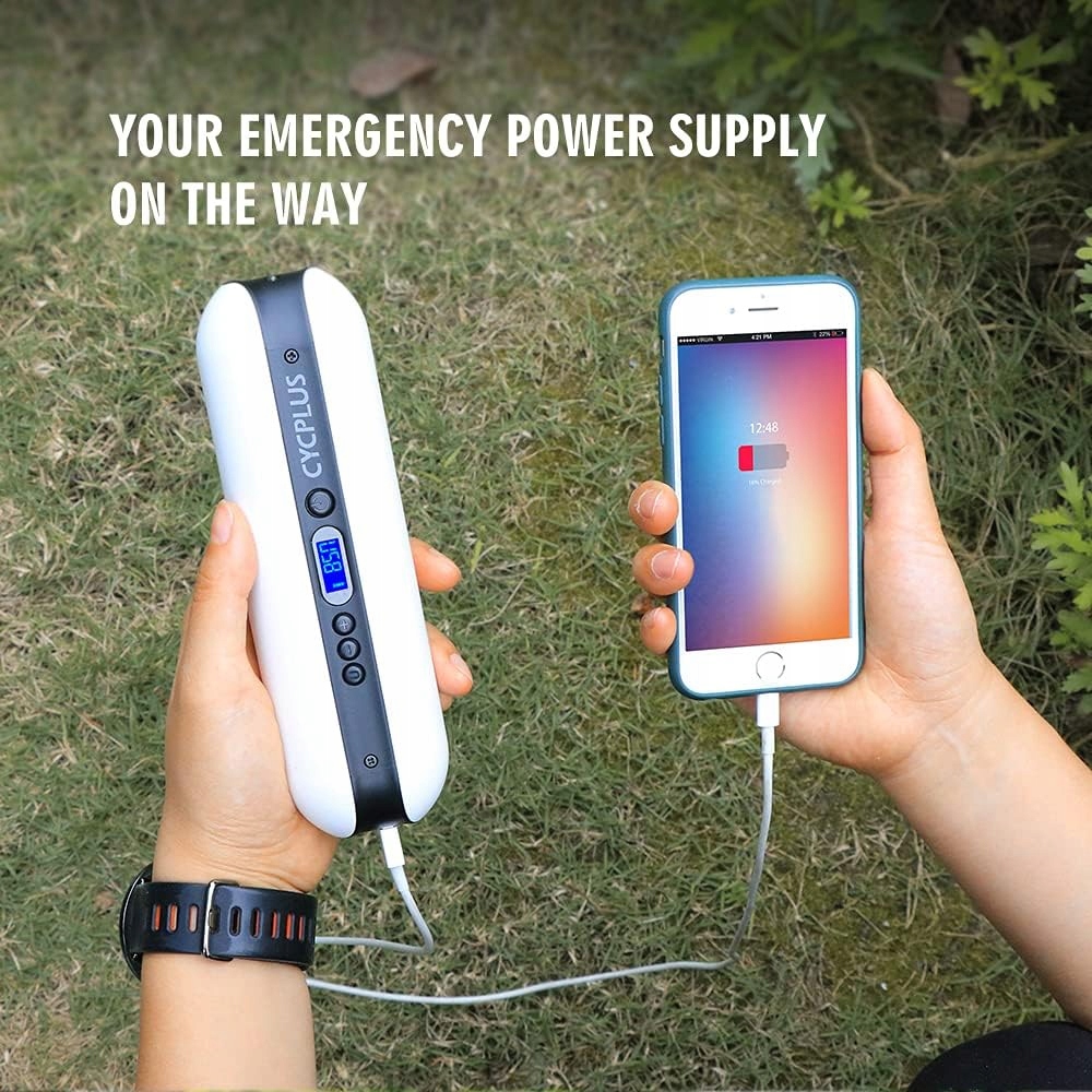 SPRĘŻARKA POWIETRZA DO ROWERU PRZENOŚNA 150PSI Marka Cycplus