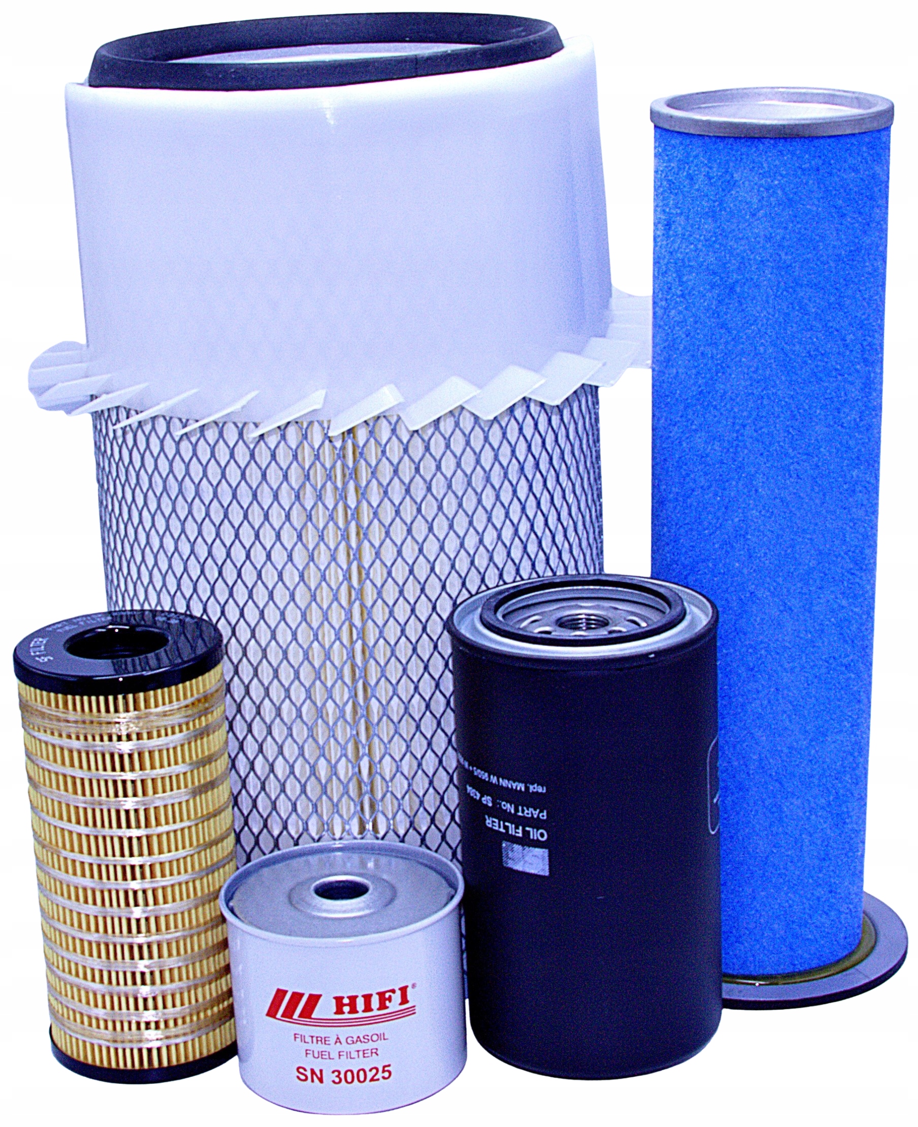 Filtry Dieci 26.6 Agrifarmer – vzduch, olej, palivo