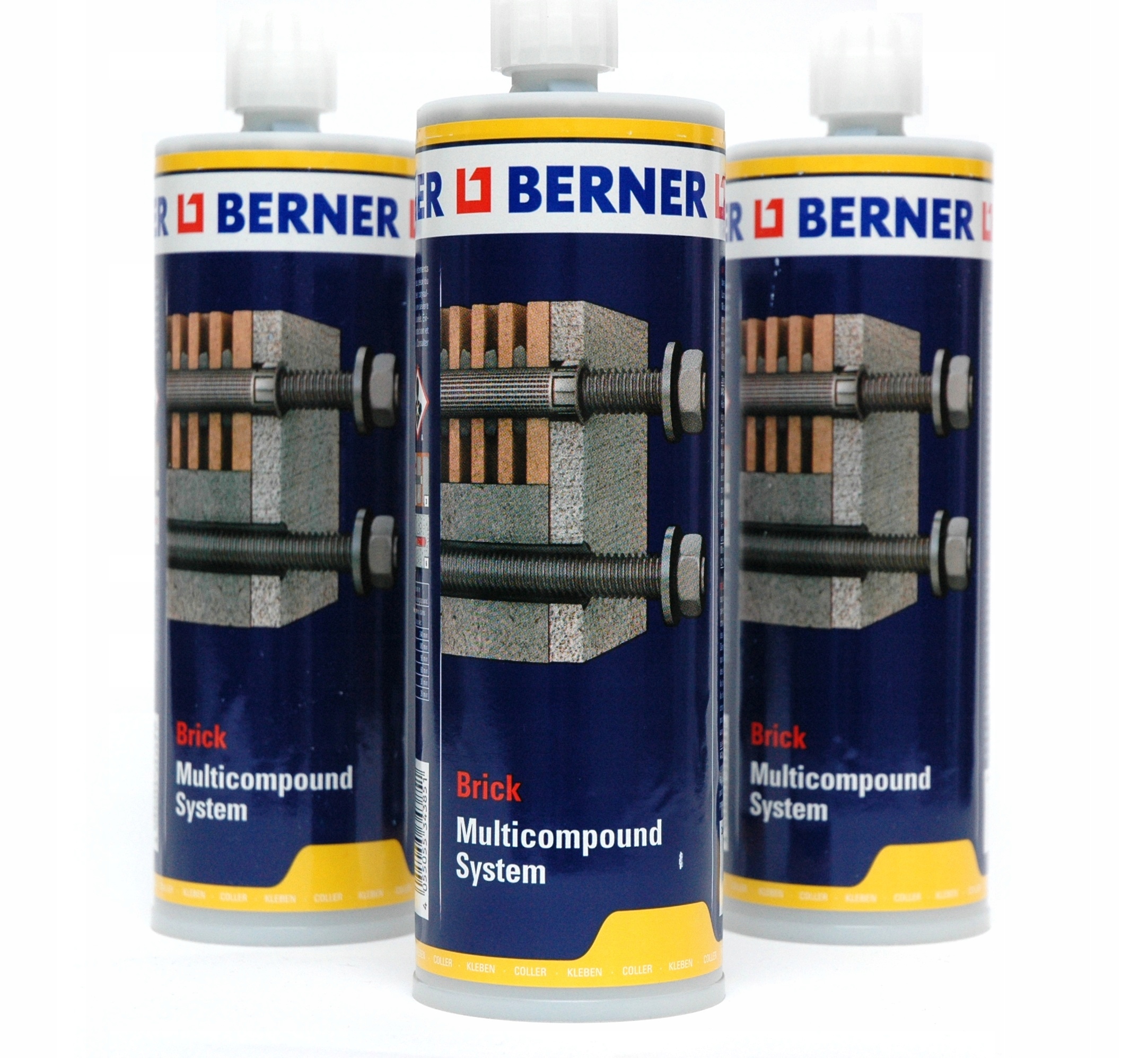 

Mocna Masa Kotwa Chemiczna 410ML Berner Germany