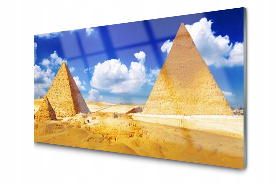 

Panel szklany dekor Pustynia Piramidy 120x60