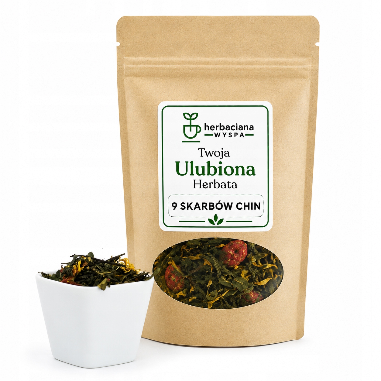 9 pokladů Číny Čaj – listový, přírodní, prémiový – 1 kg