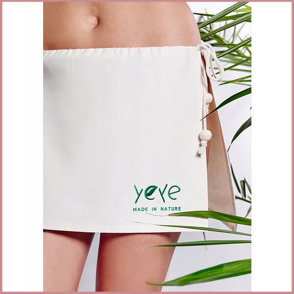 Spódnica na saunę bez fig S ecru YEYE Marka inna
