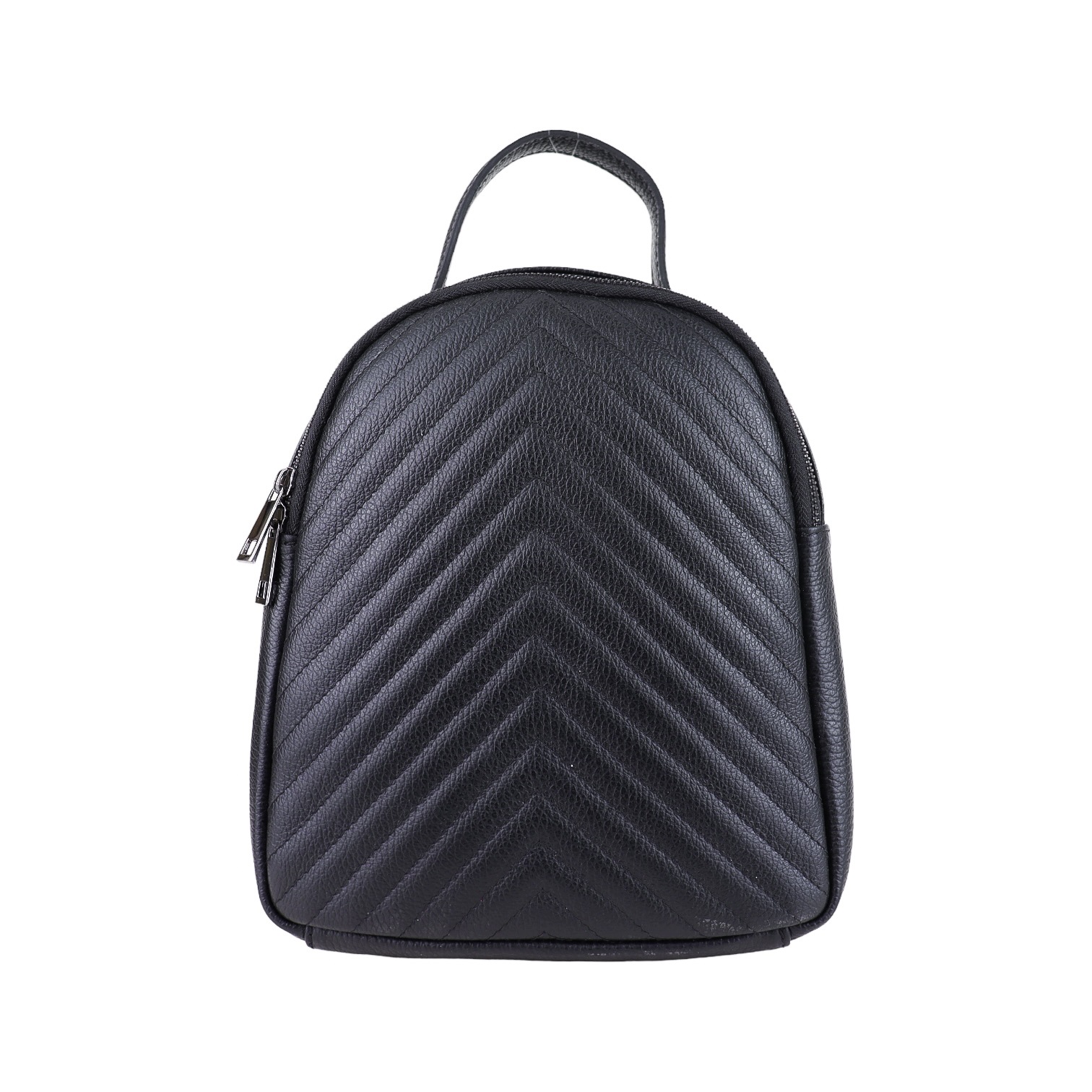 Batoh z přírodní kůže Boho-M černý