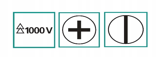 ZESTAW WKRĘTAKÓW VDE IZOLOWANYCH 3 4 5,5 PH1 PH2 Marka Futuro