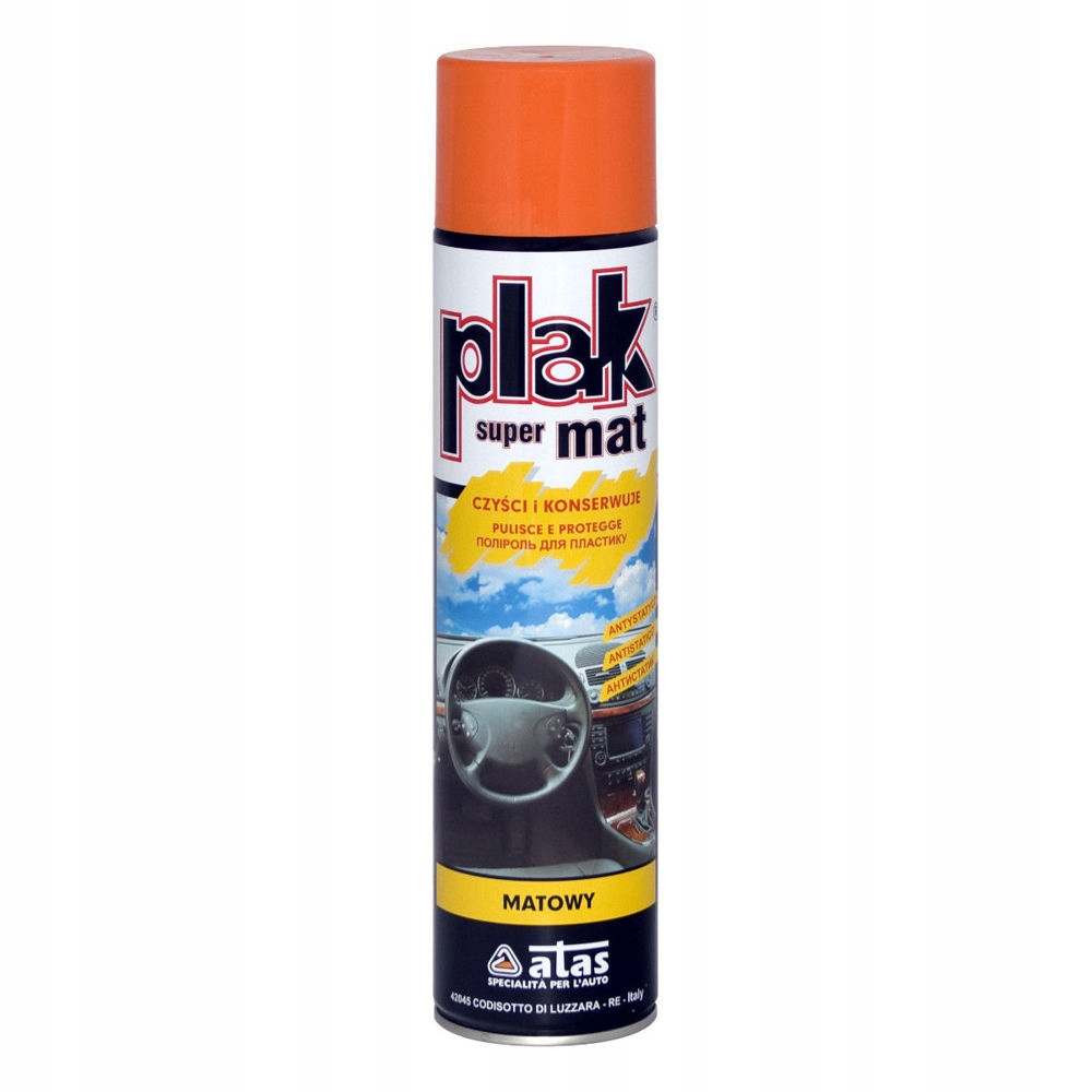 

Plak Mat Kokpit Matowy Pomarańcza 600ml