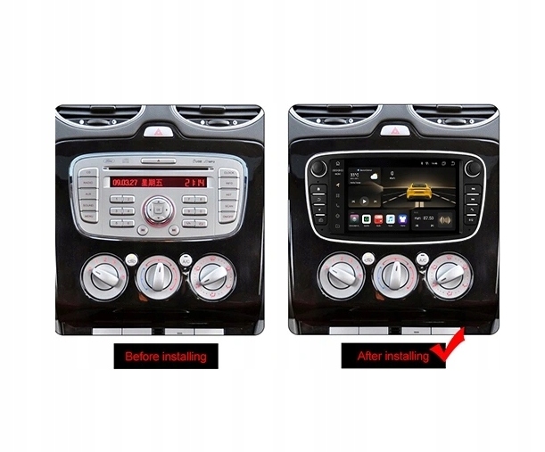 FORD MONDEO MK4 2007-14 RADIO ANDROID 6GB 128G SIM Marka inna