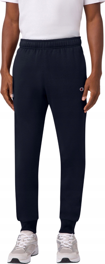 Pánské Kalhoty Champion Rib Cuff Pants Tmavě Modré 220299 BS501 vel. L
