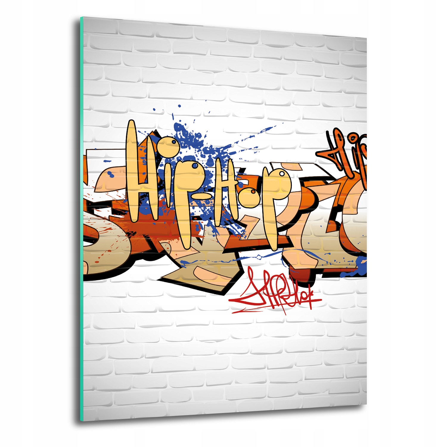 

Obraz na szkle na ścianę Graffiti hip hop 70x100