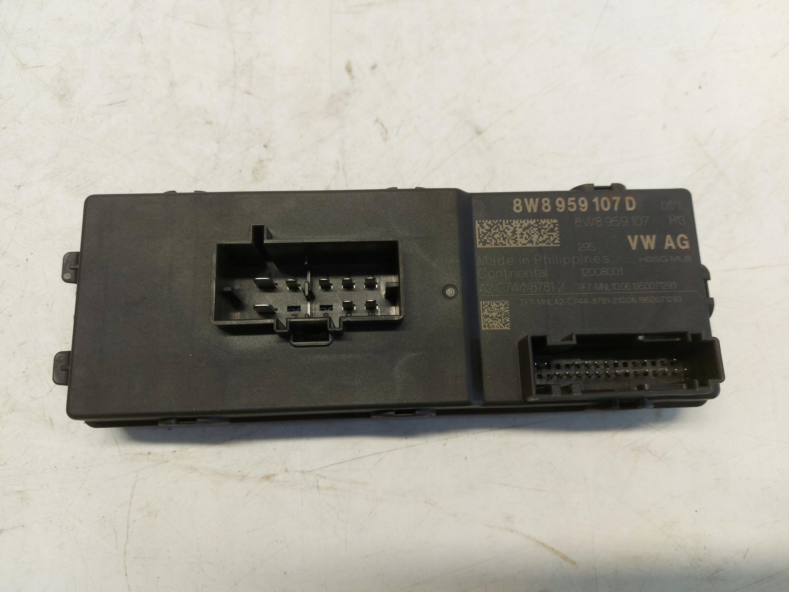 AUDI RS5 8W8 module control unit bonnet boot 8W8959107D