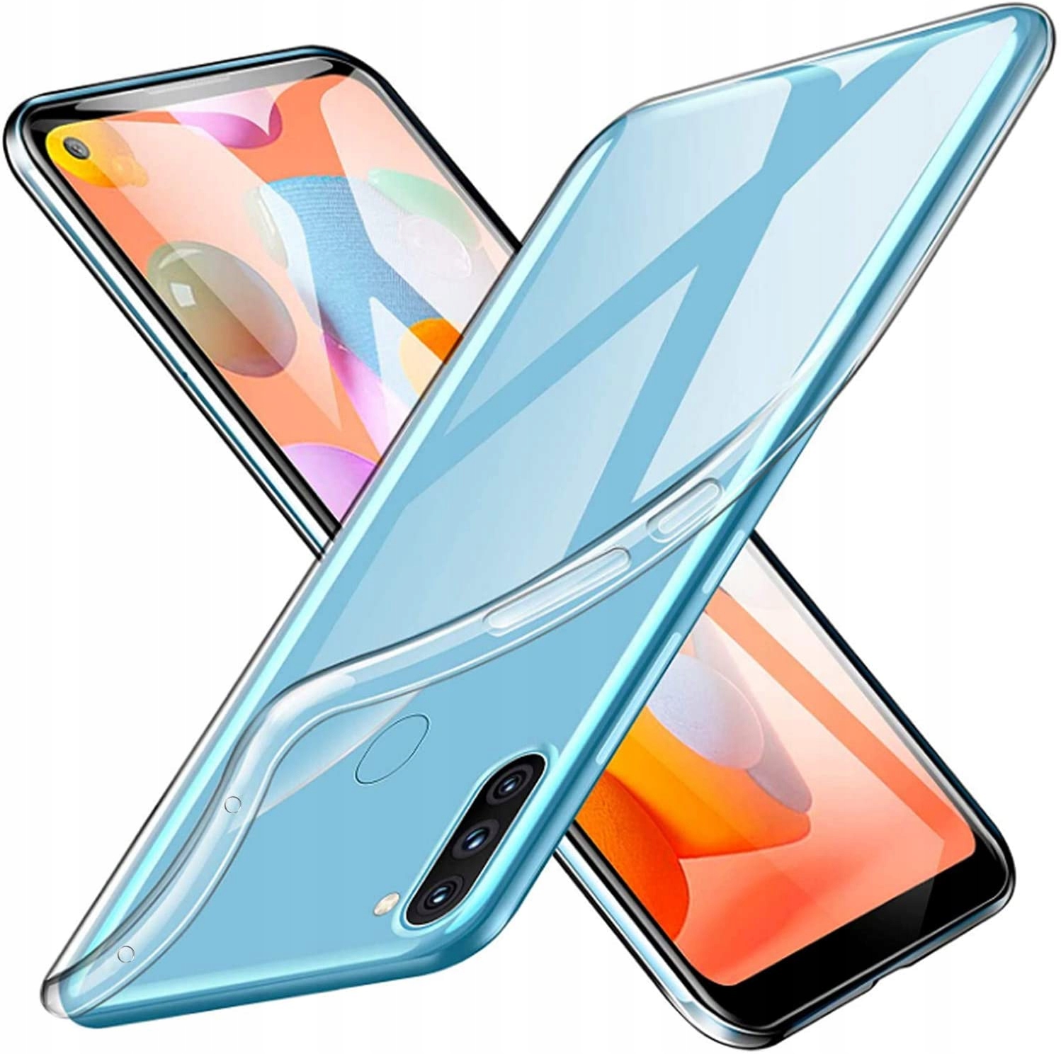 

Etui do Samsung Galaxy M11 Przezroczyste Szkło