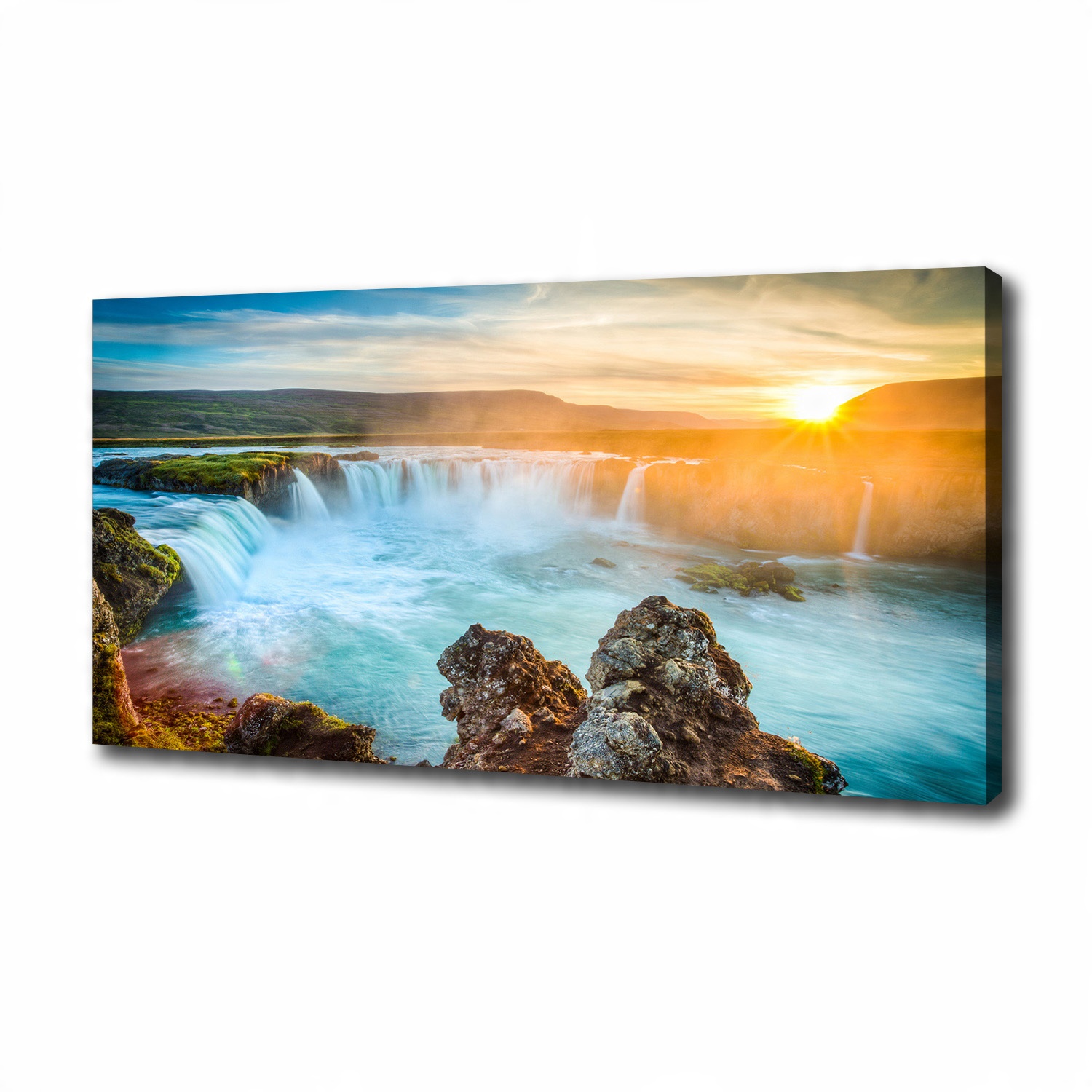 

Foto obraz canvas na ścianę Wodospad 100x50 cm