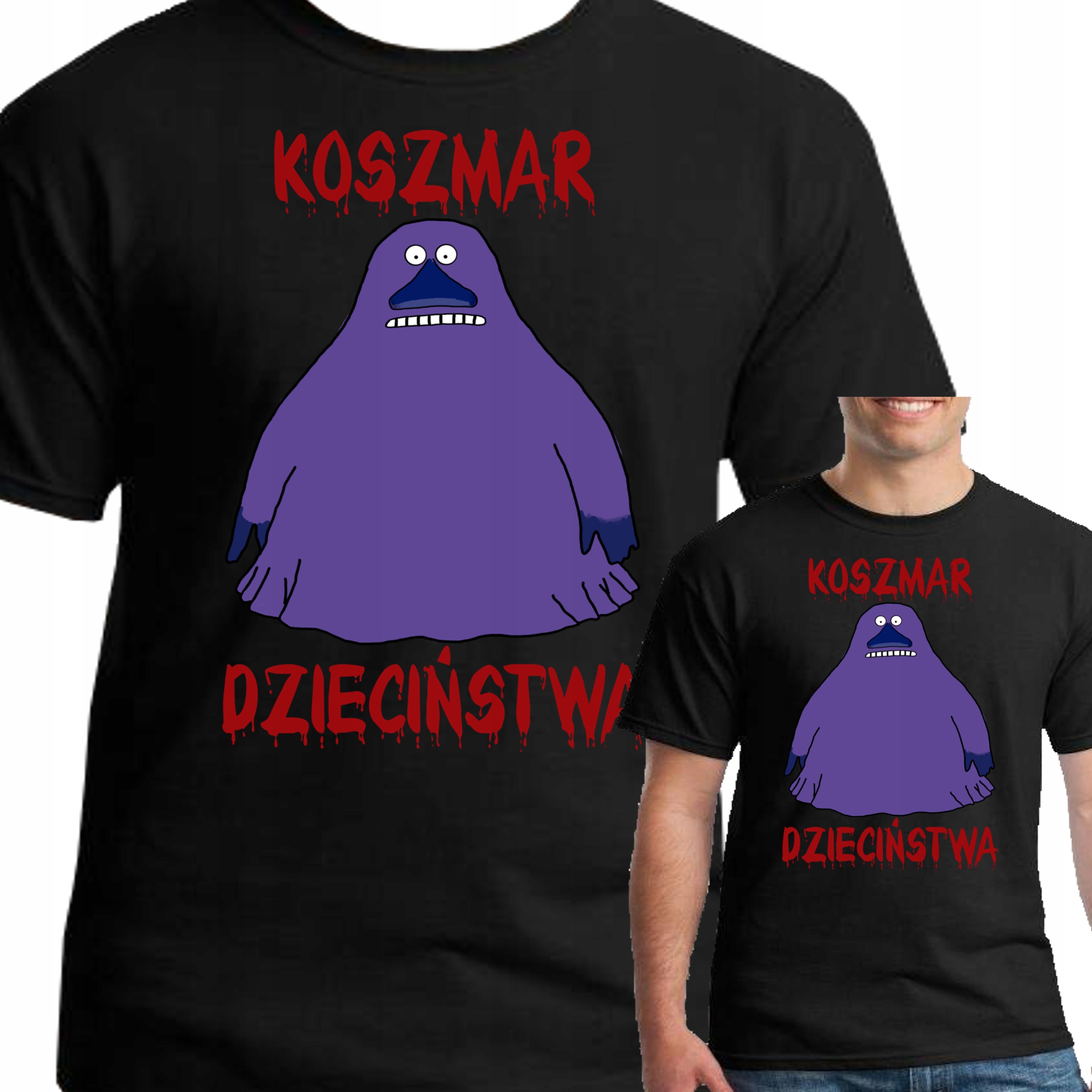 

Koszulka Muminki Buka Bajka Koszmar L 3053 Czarna