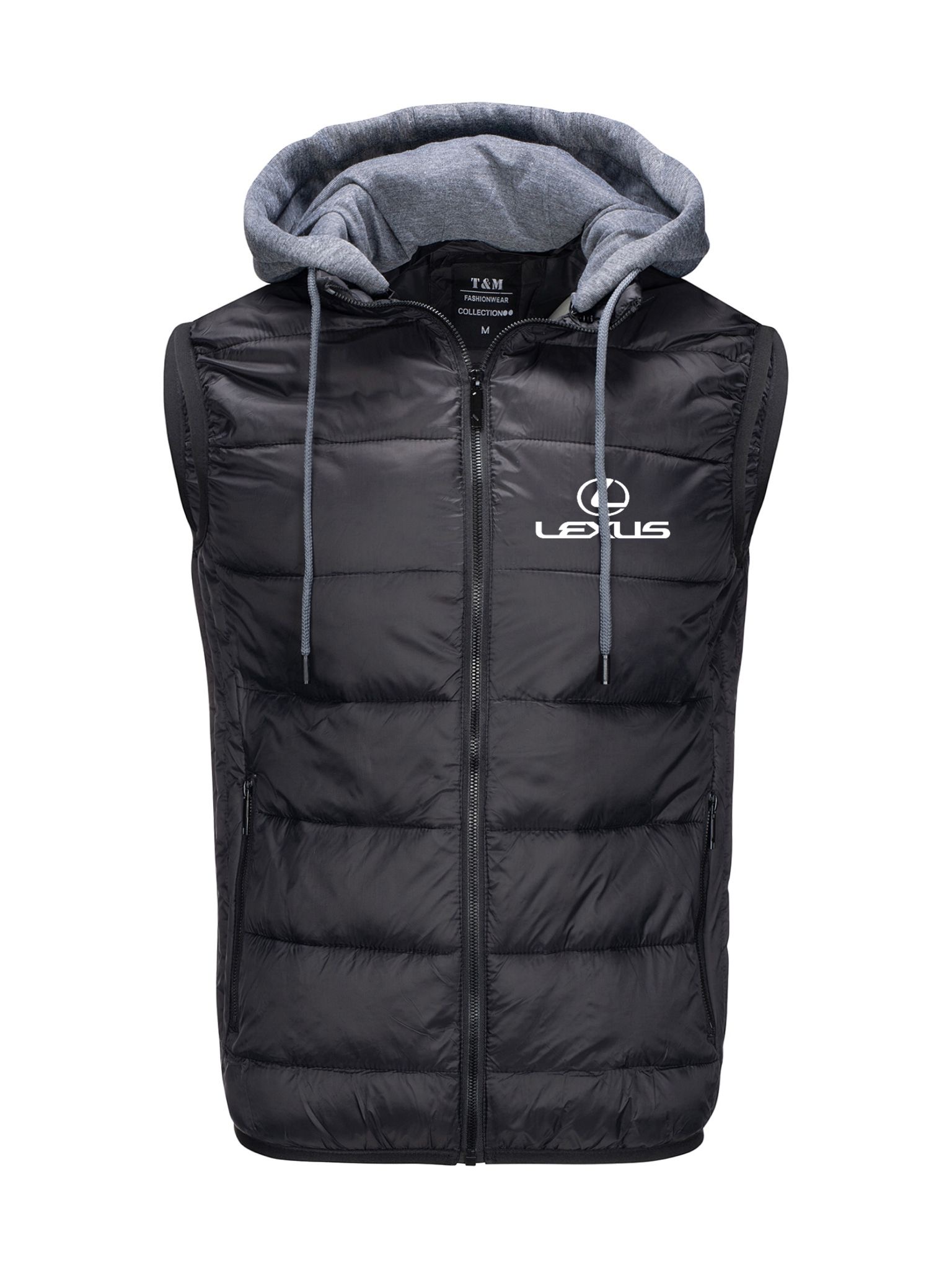 Bunda Bez Rukávů S Prošívaným Zateplením Lexus Černá M