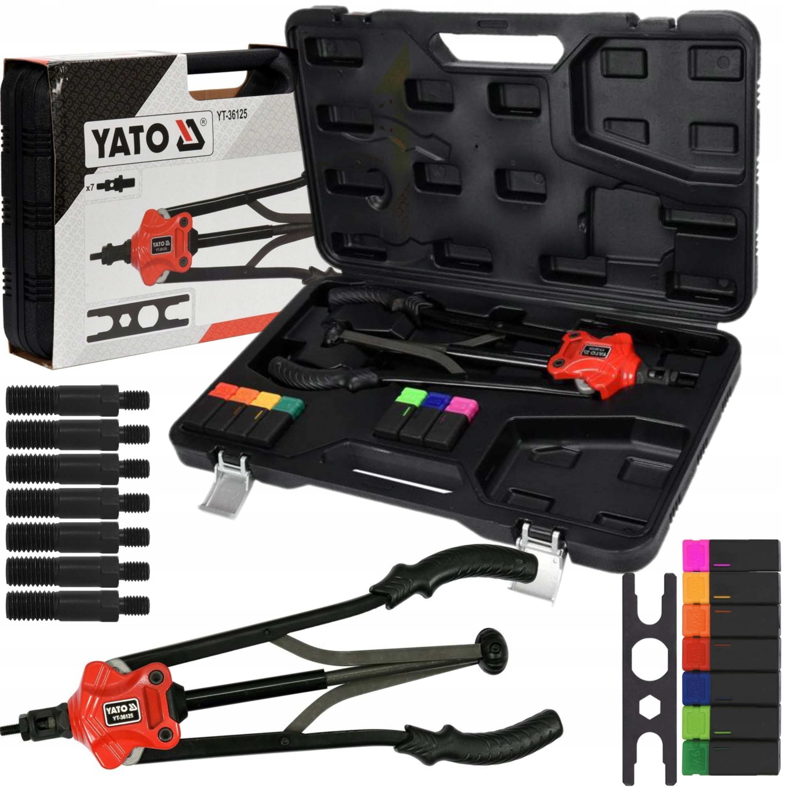 YATO NITOWNICA RĘCZNA DO NITONAKRĘTEK M3-M12 36125