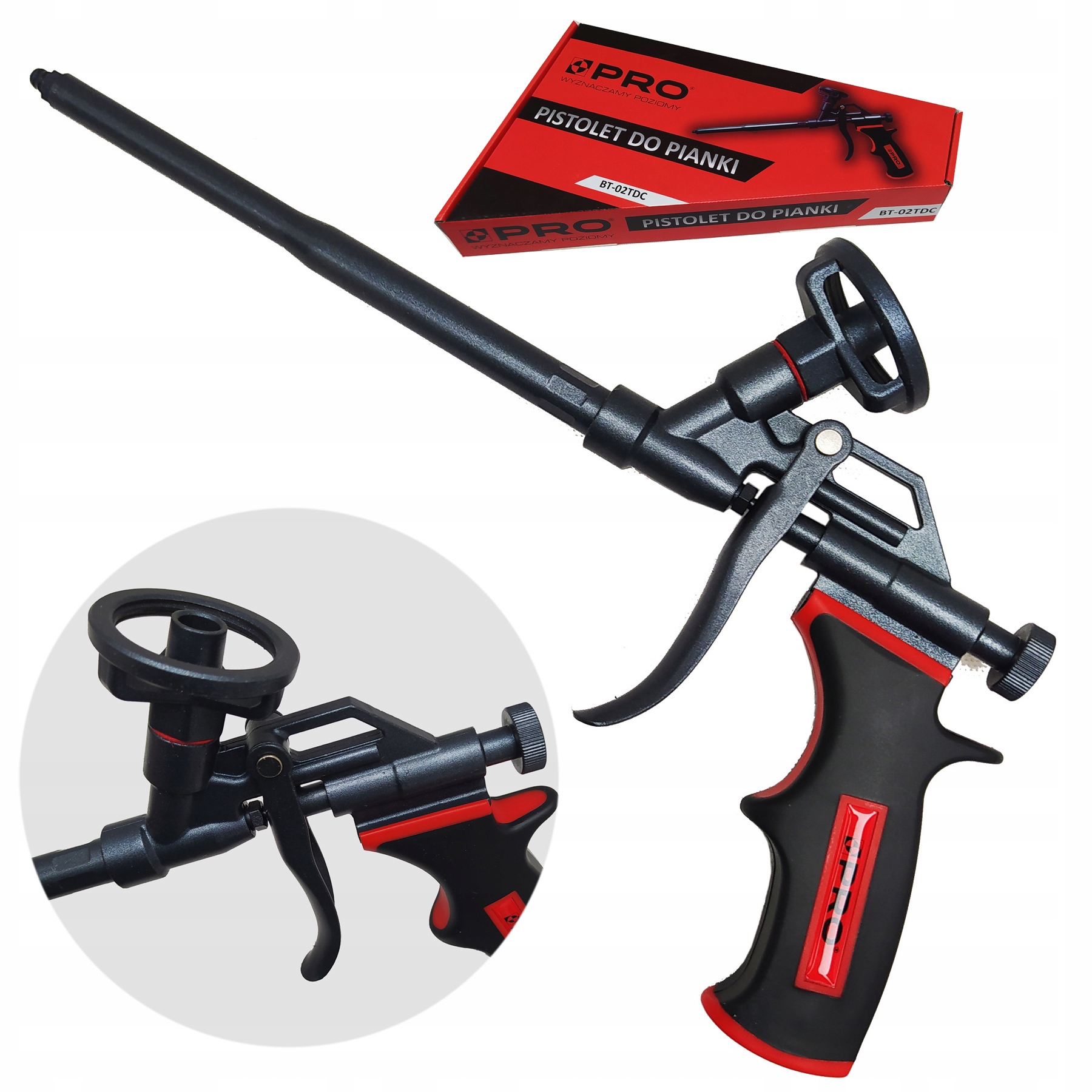 

Pro Pistolet Do Piany Pianek Montażowych BT-02TDC