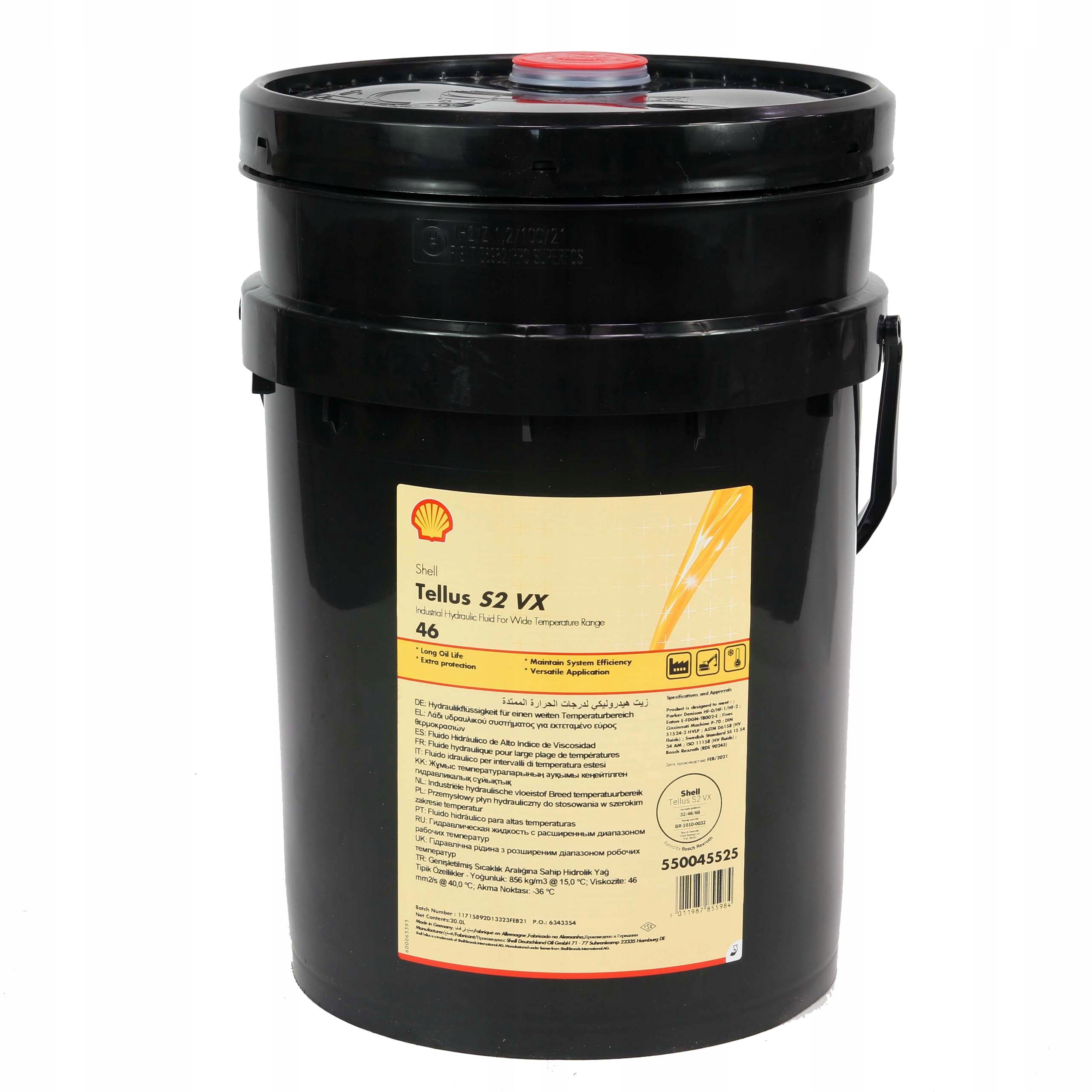 

Shell Tellus S2 VX 46 20L