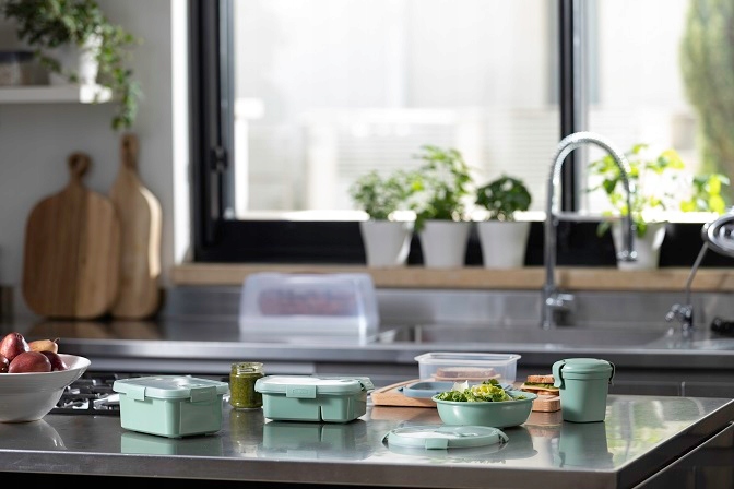 ZESTAW POJEMNIK NA ŻYWNOŚĆ LUNCH ORGANIZER CURVER Pojemność 1200 ml