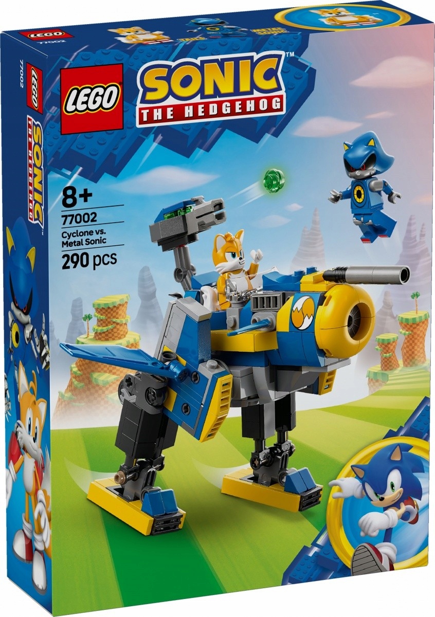 Lego Stavebnice Sonic 77002 Cyclone versus Metal Sonic