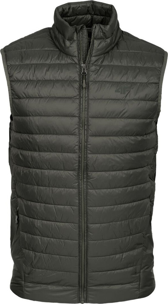 Pánská Vesta 4F Khaki H4Z22 KUMP001 43S, velikost M