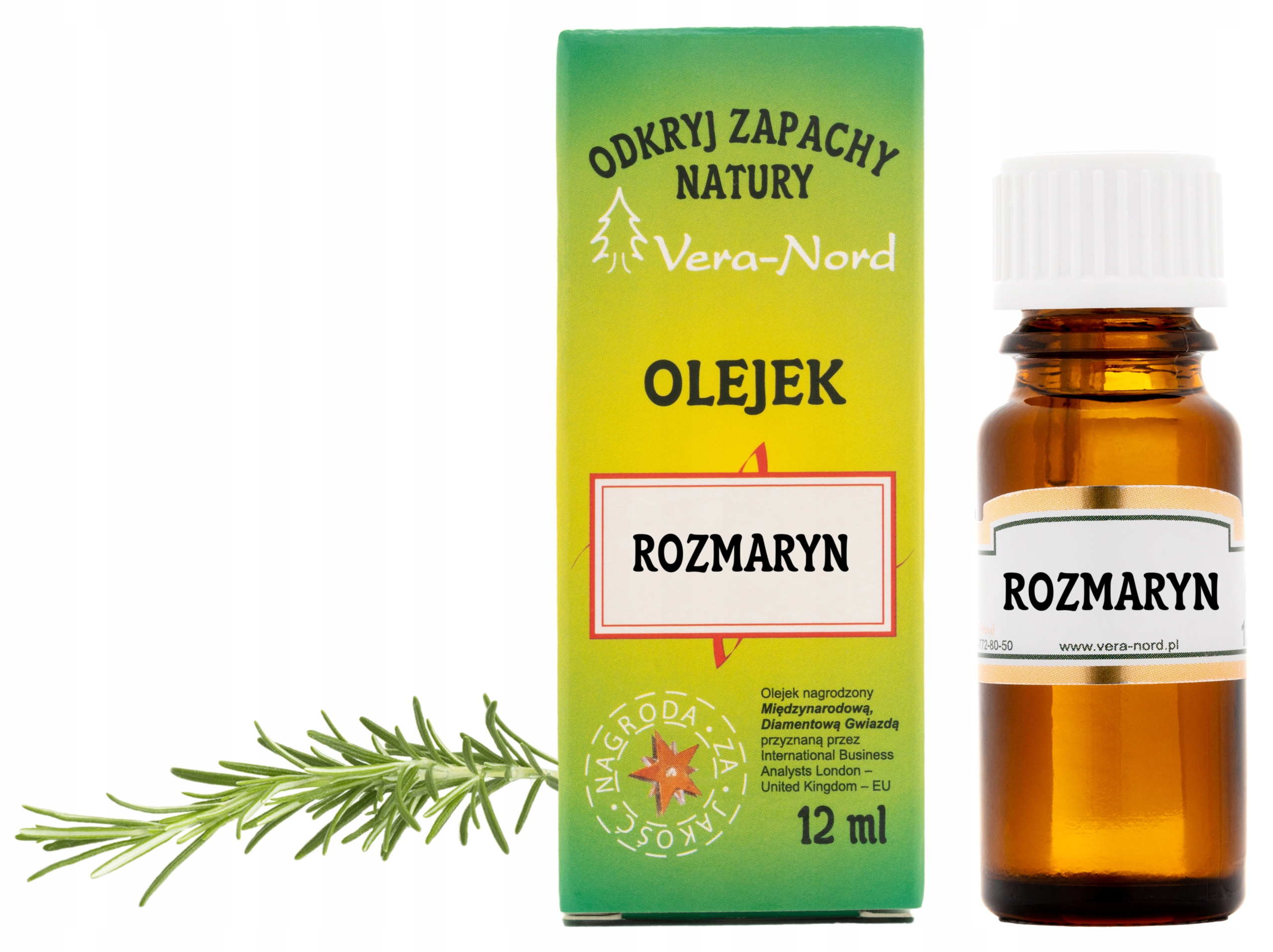 

Rozmaryn Olejek Zapachowy 12 ml Vera Nord