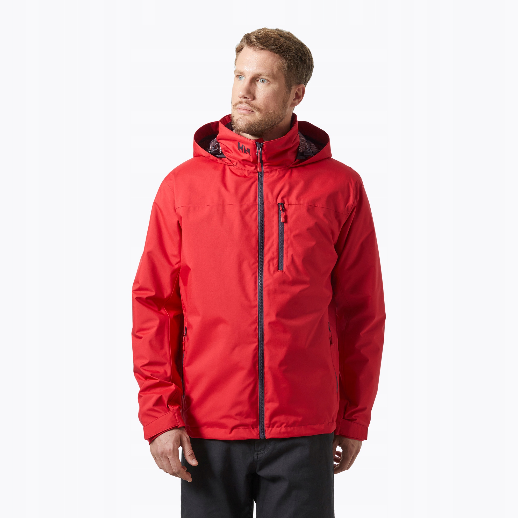 Kurtka żeglarska męska Helly Hansen Crew Hooded Midlayer 2 red XXL