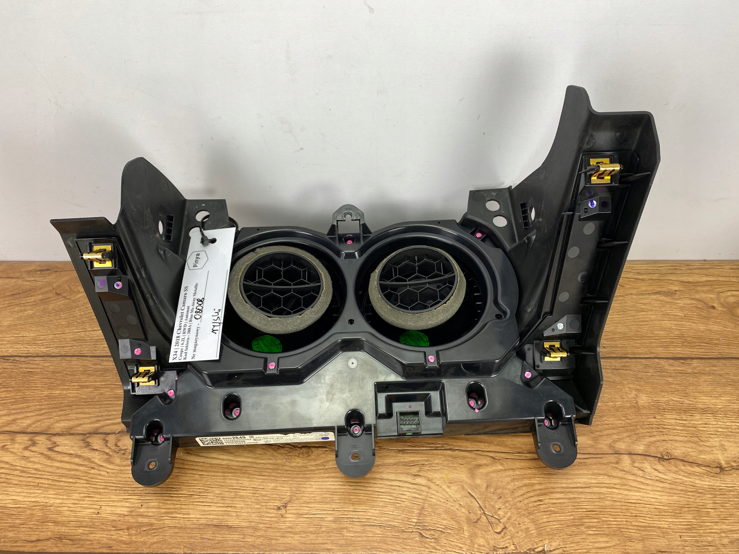 Panel wentylacji blower fan switch Chevrolet Camaro SS 2016+ USA