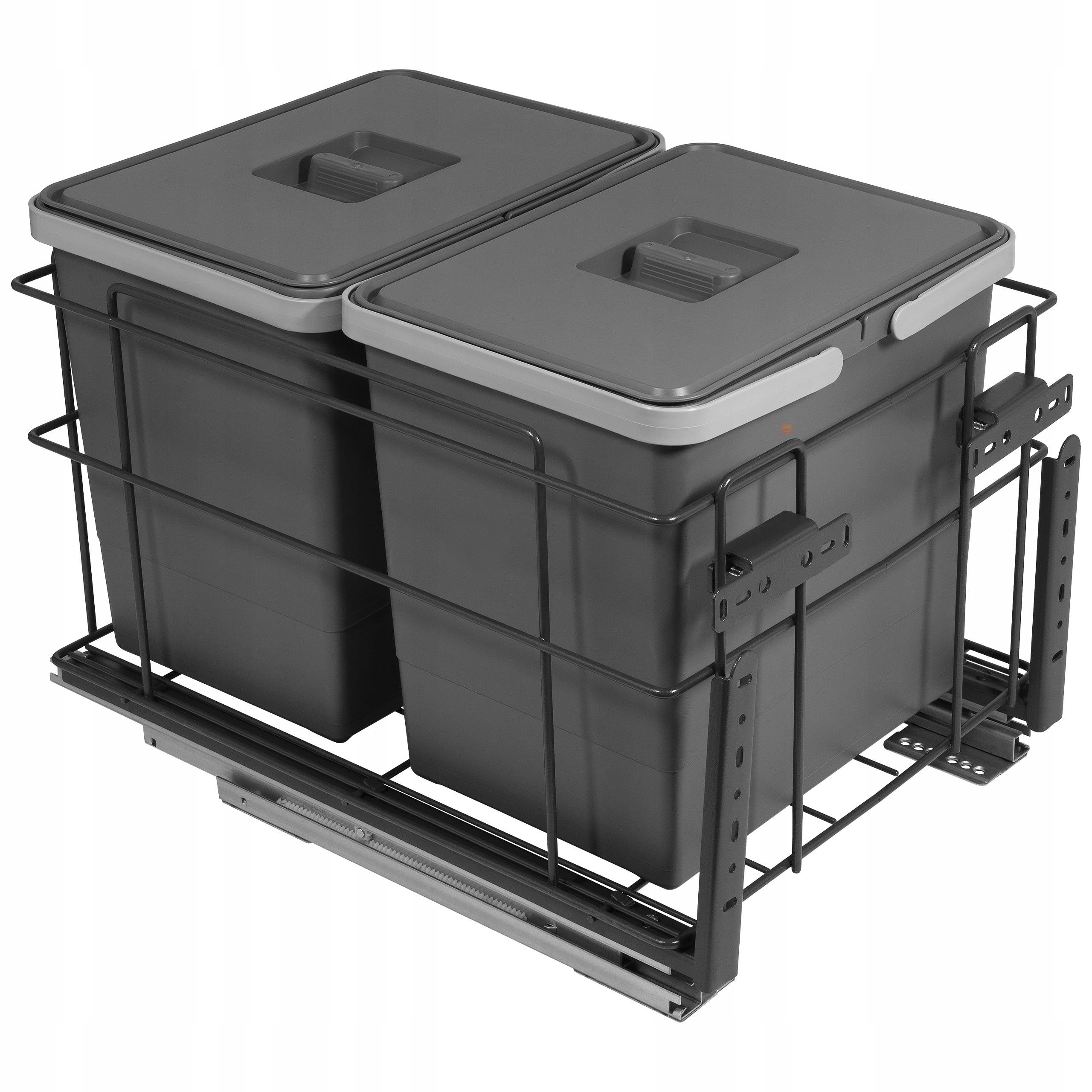 

Kosz Segregator na śmieci 40 Exclusiv 2X15L Grafit