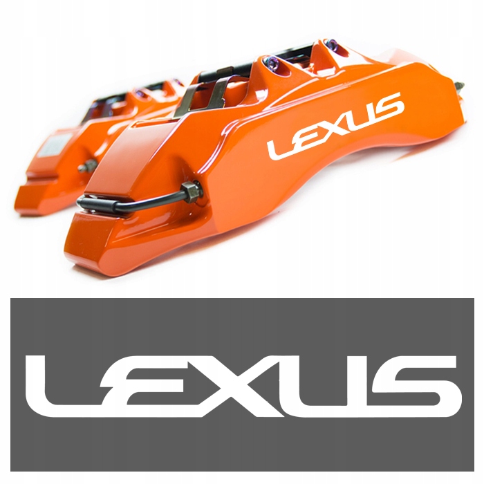 

Naklejka na zaciski hamulcowe Lexus klocki
