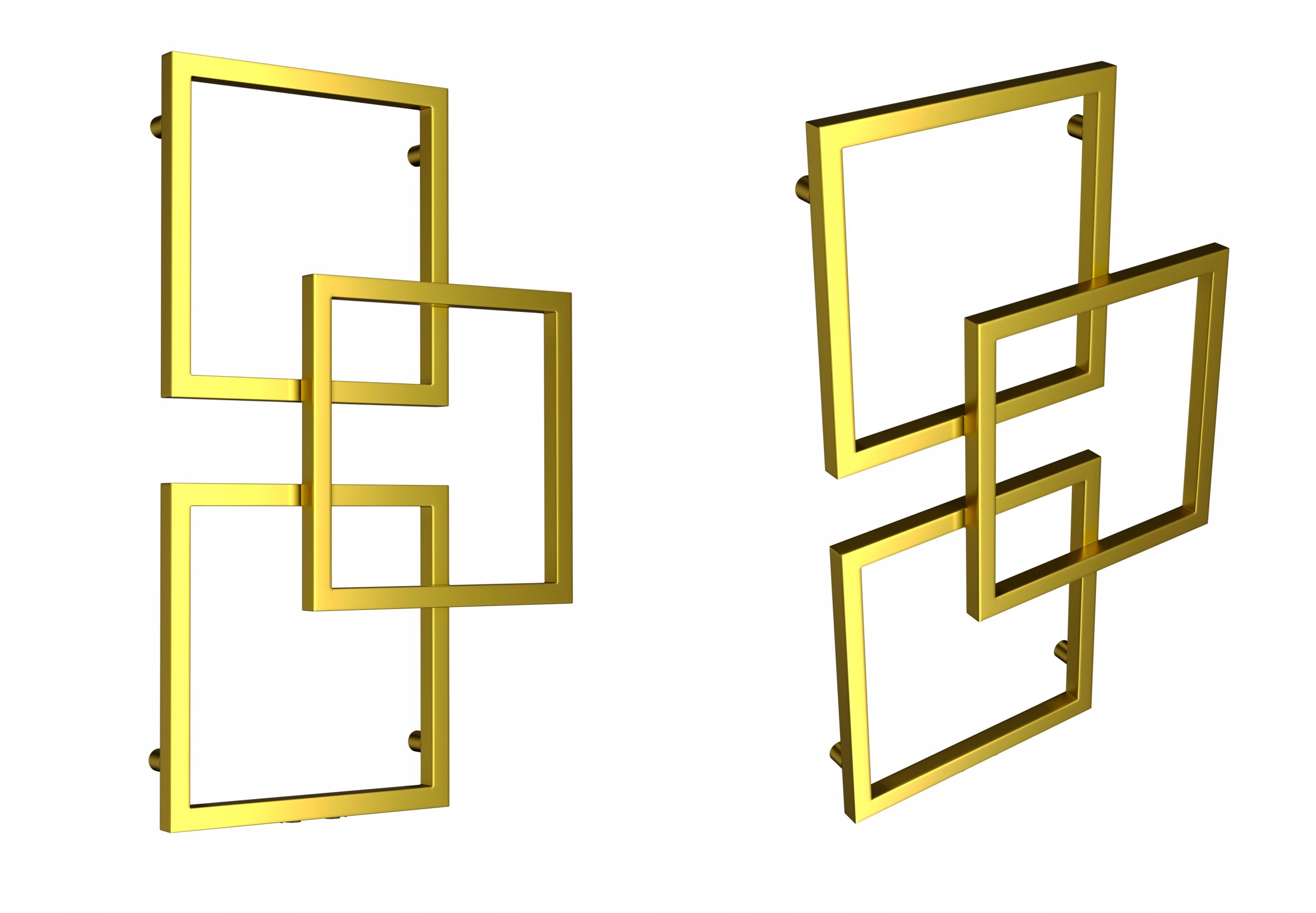 Dekoratívny Radiátor Pre C.o 1000/660 Zlatý
