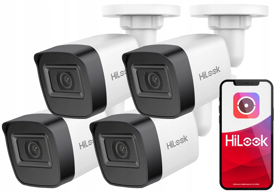Vonkajšia Ip kamera HiLook od Hikvision IR20m IPCAM-B2-P 4KS