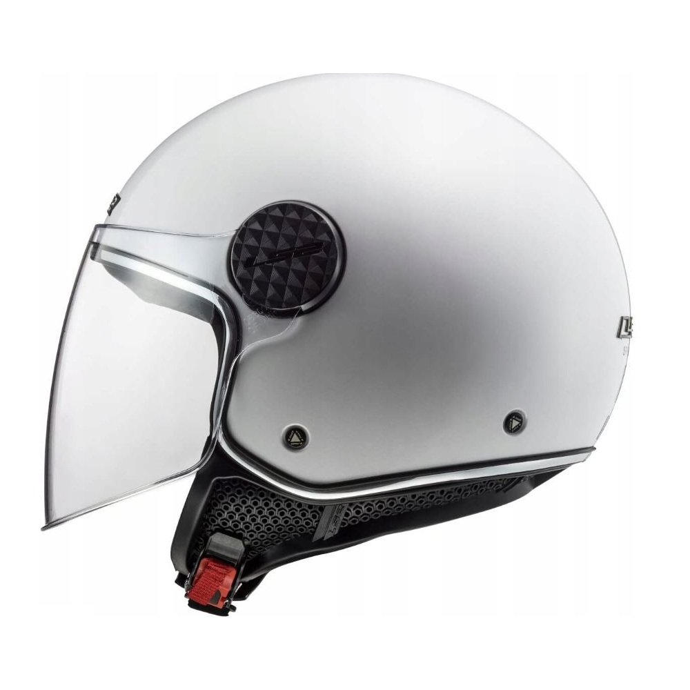 Motocyklová prilba LS2 OF558 Sphere Lux II solid gloss white M 58