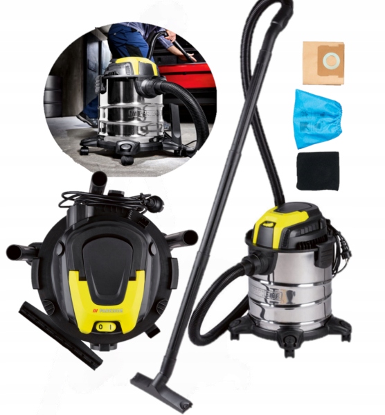 PARKSIDE PWD 20 A1 Odkurzacz do pracy na mokro i sucho 1300 W 19,8L Marka Parkside