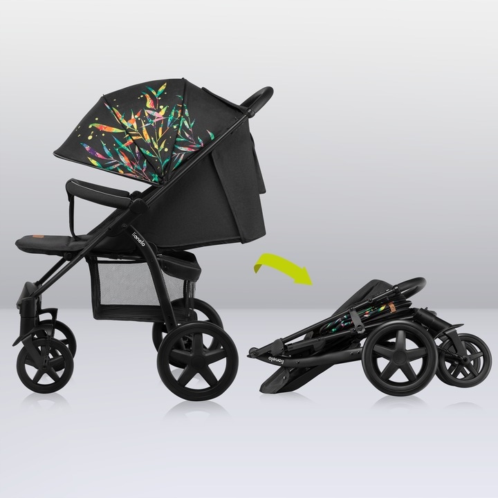 WÓZEK SPACEROWY SKŁADANY LIONELO ANNET DO 22KG DODATKI MOSKITIERA OCIEPLACZ Szerokość produktu po złożeniu 57 cm