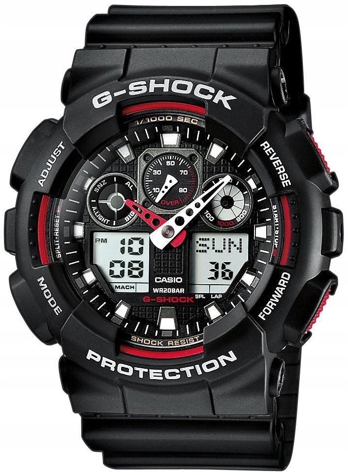Odolné Hodinky Casio G-shock GA-100-1A4ER