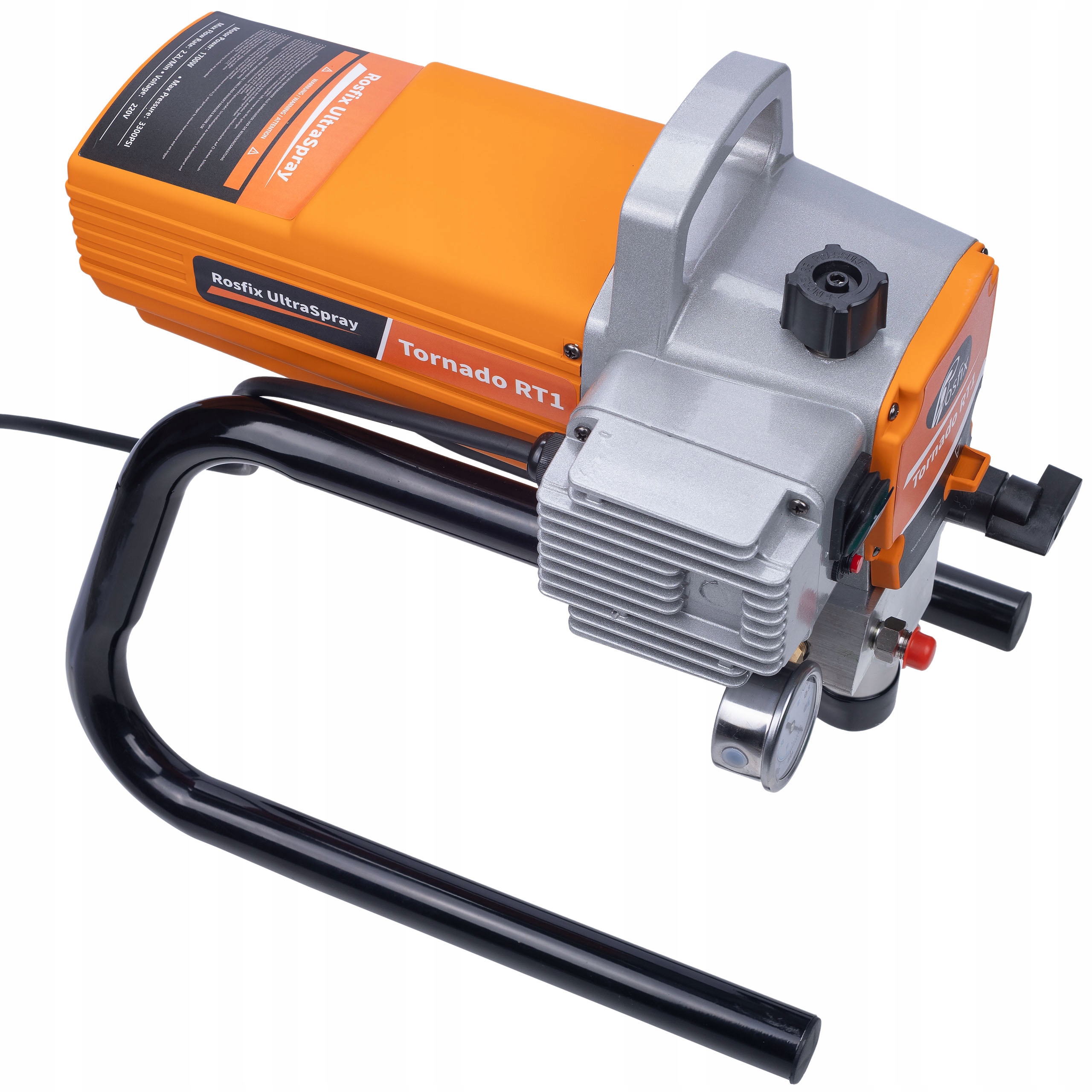 ZESTAW AGREGAT MALARSKI HYDRODYNAMICZNY ROSFIX PISTOLET DO FARBY 1800W Marka Rosfix