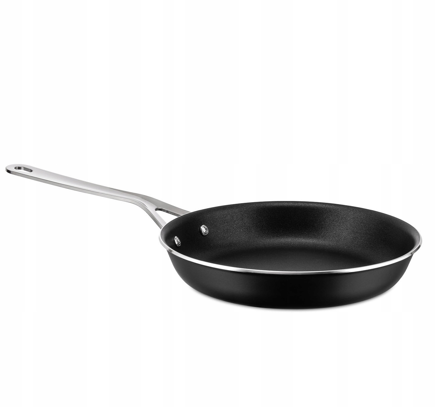 Alessi Pots & Pans Panvica 32 cm s nepriľnavým povrchom čierna