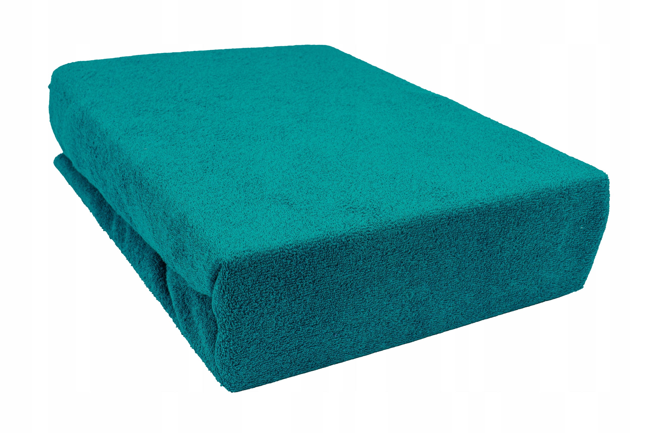 

Prześcieradło frotte z gumką 160x200 emerald Grube