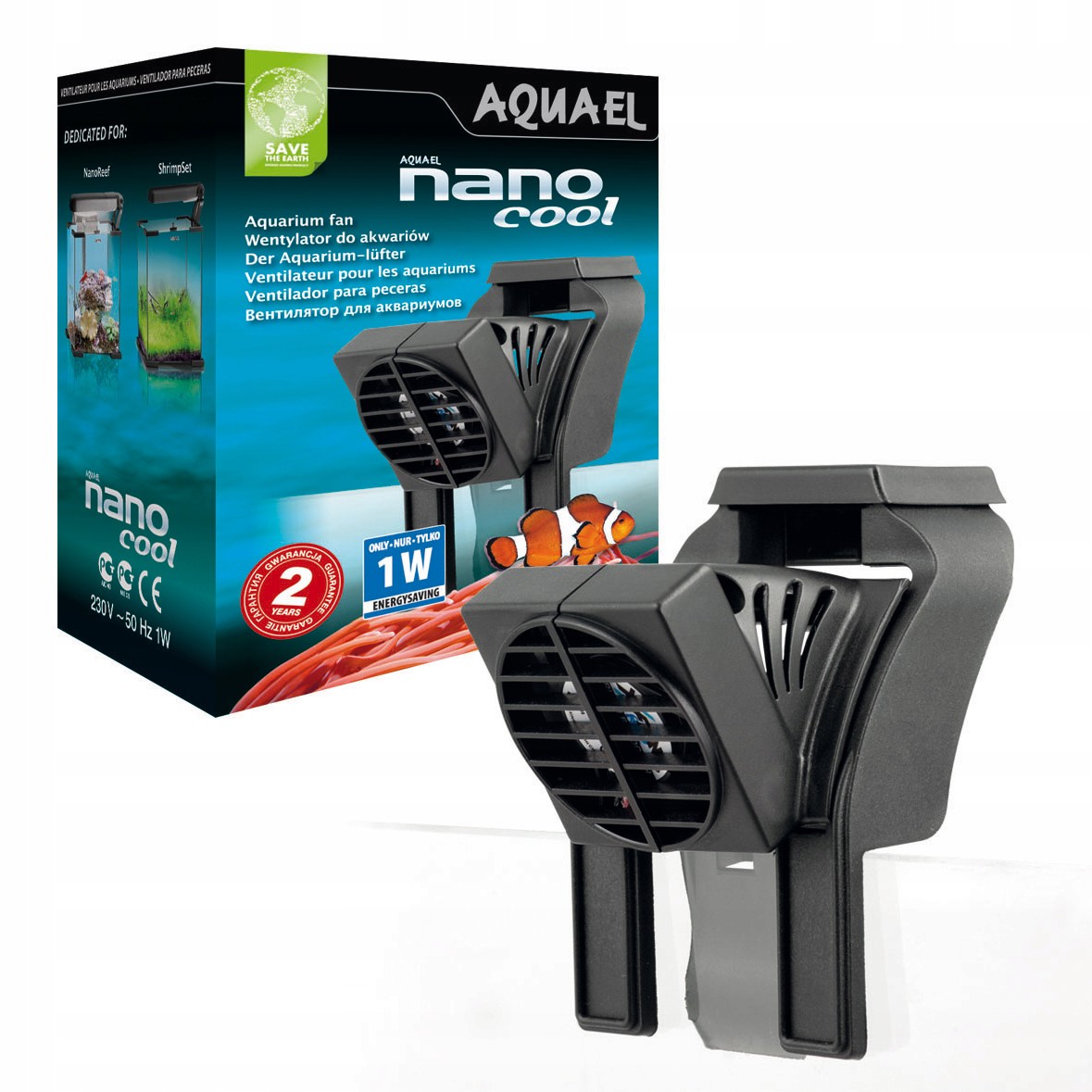 Levně Aquael Nano-Cool – ventilátor do akvária, chlazení