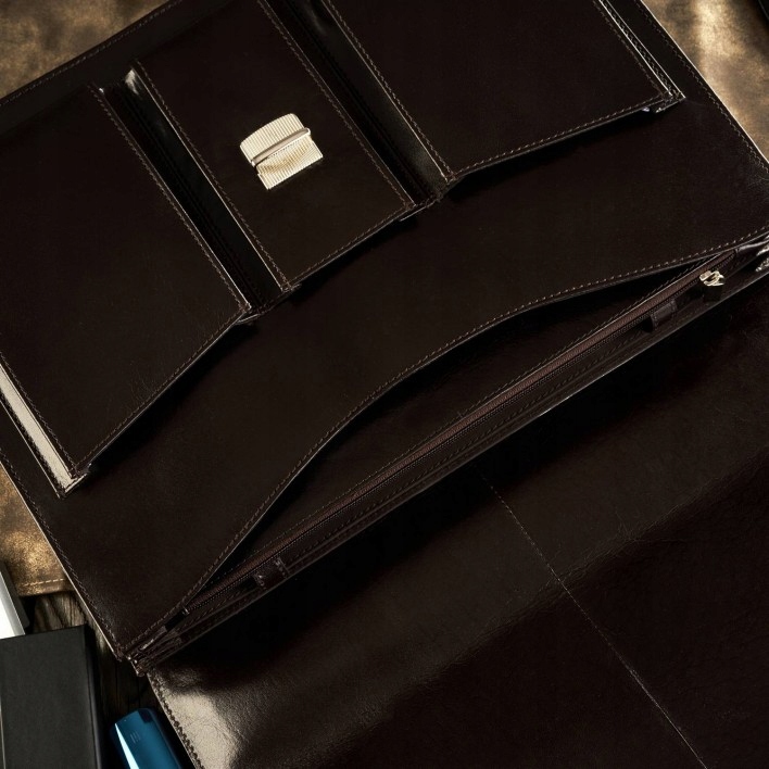 Aktówka męska skórzana na ramię i do ręki teczka na dokumenty aktówka męska Rodzaj teczka