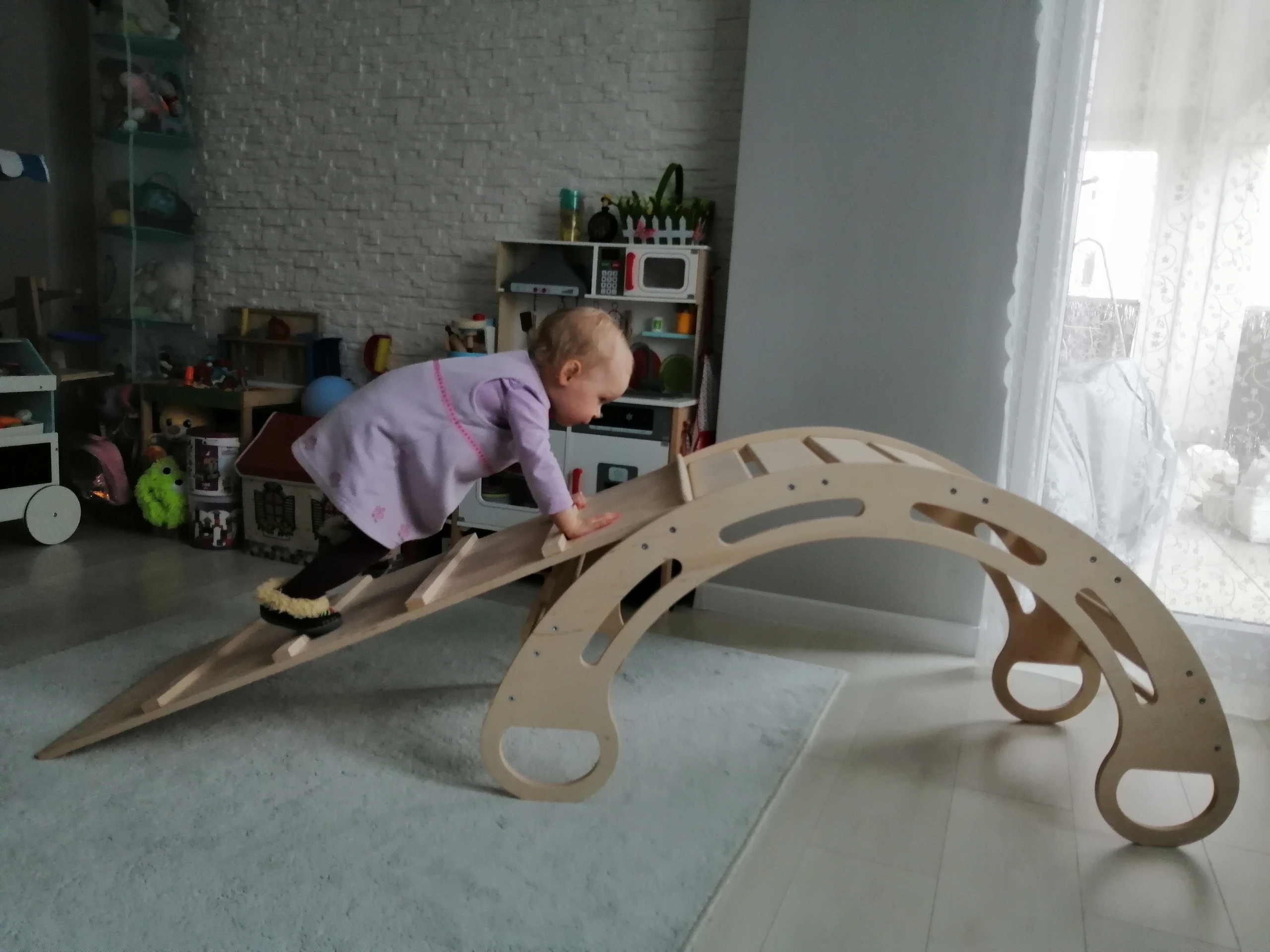 Zjeżdżalnia do bujaka - Montessori olejowana EAN (GTIN) 5904165637048