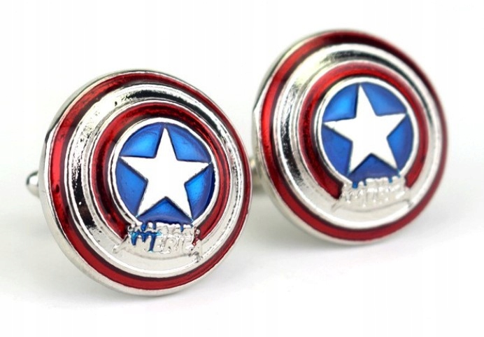 Spinki do mankietów do koszuli MARVEL TARCZA Marka Inna marka